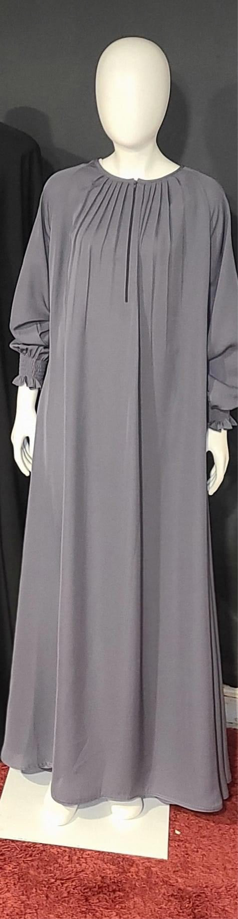 Gray Umbrella Abaya